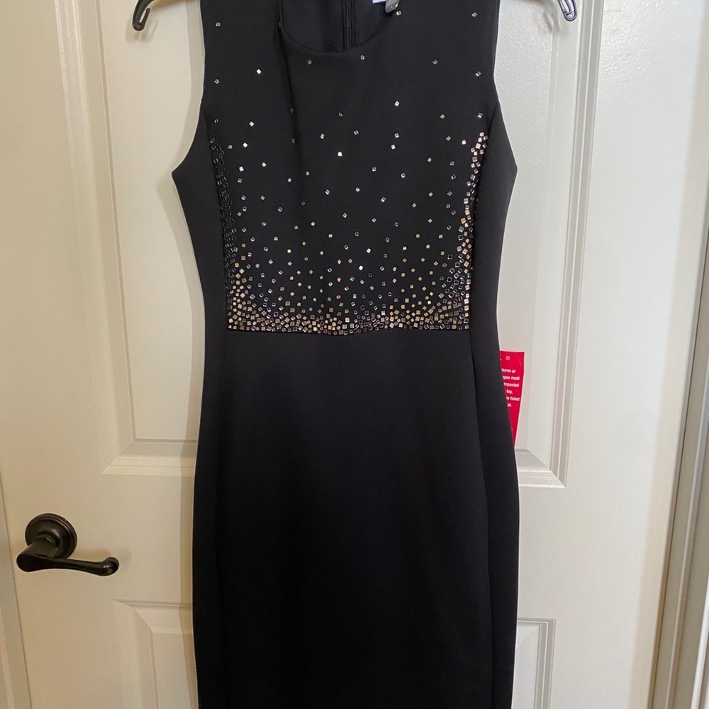 NWT Gorgeous Calvin Klein Sparkle Dress Sz 4